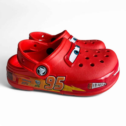 Classic McQueen LED Children's Slippers